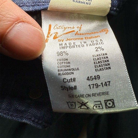 Citizens of Humanity Women Low Rise Skinny Jeans Size 31 - Picture 7 of 15